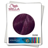 Vopsea Permanenta - Wella Professionals Koleston Perfect nuanta 55/66 castaniu deschis intens violet intens 